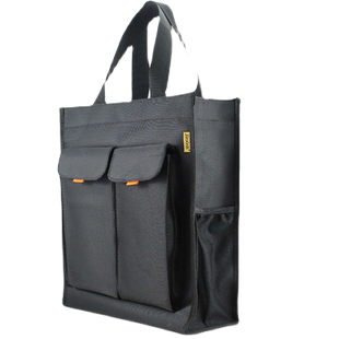 金亿利多功能大容量补课手提袋学生收纳袋男女加厚多层大号资料袋1618