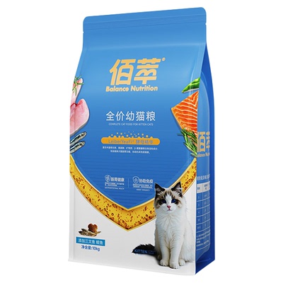 佰萃金标三文鱼磷虾蛋黄猫粮