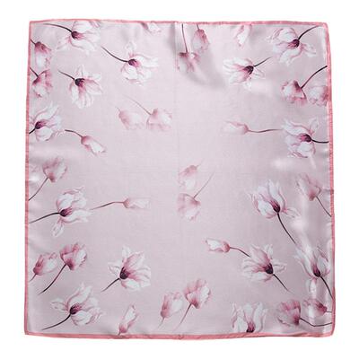 真丝方巾100桑蚕丝丝巾女