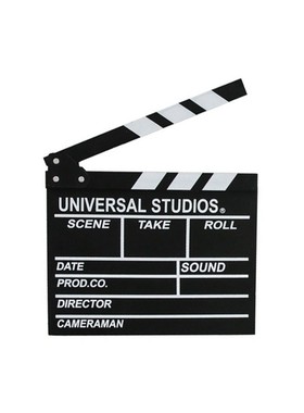 导演场记板英文版拍摄道具装饰品