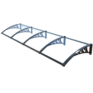 耐力板雨棚屋檐家用户外窗户庭院阳台雨篷露台有机玻璃挡雨板防雨