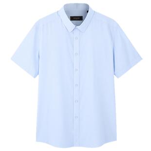 【格纹DP免烫】雅戈尔官方26春夏新品商务休闲修身通勤短袖衬衫男