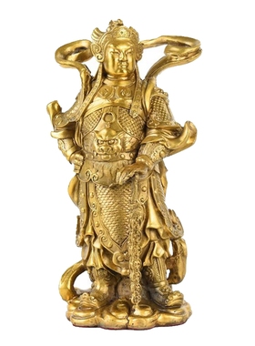 关公韦陀伽蓝菩萨佛像工艺品