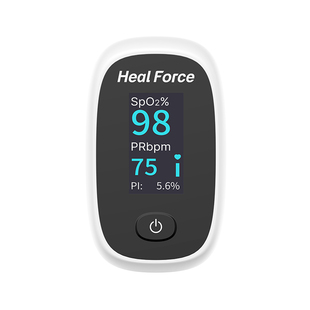 力康血氧仪手指夹式脉搏血氧饱和度仪指脉氧仪家用心率脉率监测仪