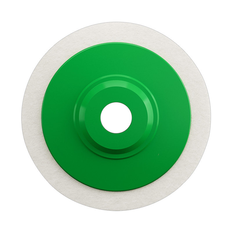 蓝胜羊毛轮镜面抛光轮打蜡金属不锈钢大理石角磨机打磨片抛光片