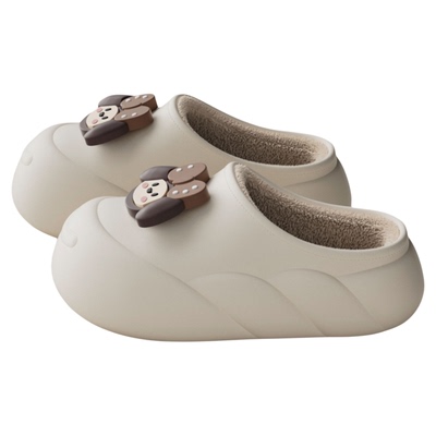 防水棉拖鞋女款2025新款冬季外穿