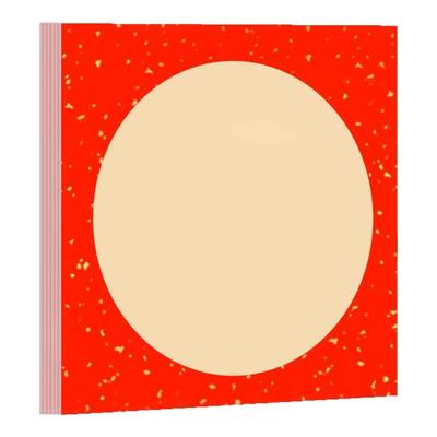 万年红卡纸红色洒金宣纸空白加厚