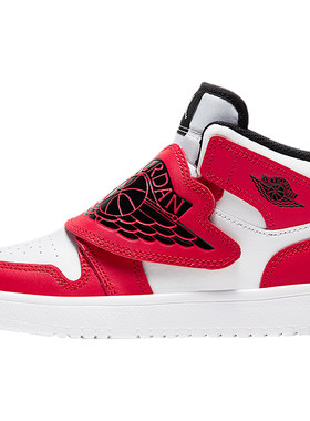 Nike/耐克正品JORDAN小童高帮魔术贴透气运动鞋BQ7197-106
