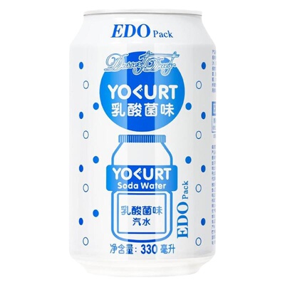 EDOPack乳酸菌味碳酸饮料330ml