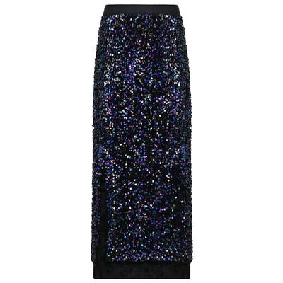 COCOBELLA幻彩亮片半身长裙