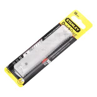 STANLEY史丹利QuickPoint美工刀刀片11-301T-11C 18mm刀片一盒