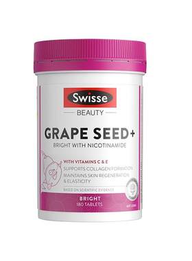 Swisse葡萄籽美白丸+虾青素亮肤