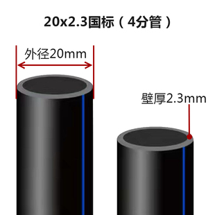 pe热熔饮用给水管4分6分1寸自来水管20.25.32.40.50引水排水.穿线