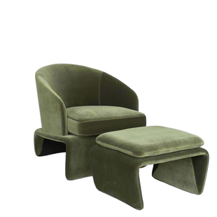 单人住宅家具设计师意式极简休闲椅会所接待椅样板房休闲沙发椅