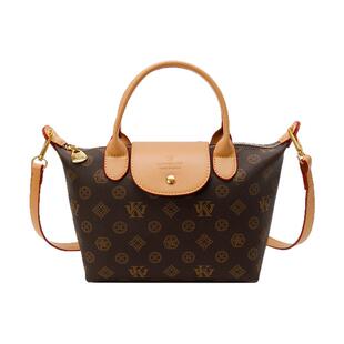 今年流行包包女大容量2025新款老花龙骧包软皮饺子包百搭手提斜挎