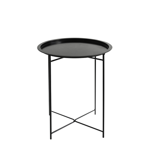 格拉登托盘桌,茶几边桌边几小圆桌铁艺桌多功能置物架花架