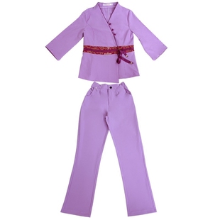 秋季新款美容师工作服女spa养生会所技师服按摩足浴店美容院套装