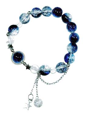 爆款蓝色手链MILKMUD奶泥