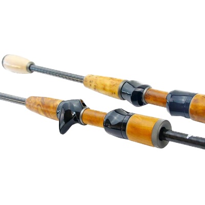 kawa新款王者高碳远抛枫木路亚竿