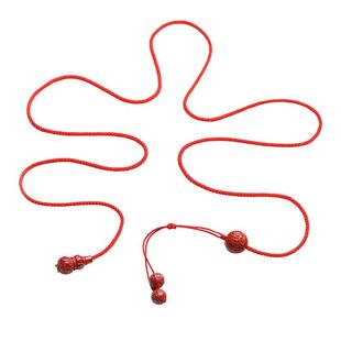 12生肖朱砂红绳腰链女士男本命年马腰带性感腰链子朱砂腰绳可调节