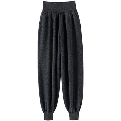 启超高端100%纯山羊绒裤子