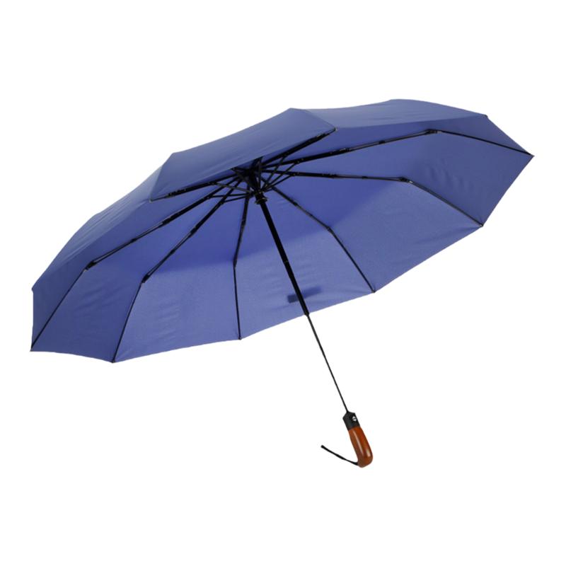 日系十骨防风晴雨伞三折