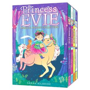 Princess Evie Magical Ponies Collection 埃维公主和她的魔法小马们 奇幻冒险故事 4册盒装 英文课外读物 英文原版进口图书
