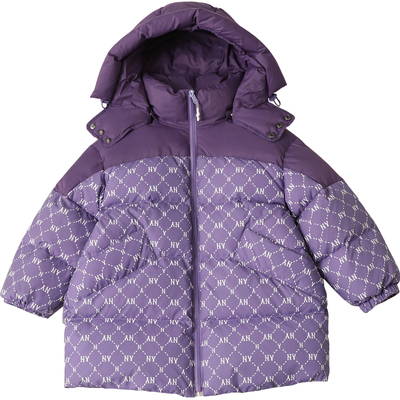 儿童羽绒服中长款加厚2024冬季新款女童羽绒服保暖童装外套23870