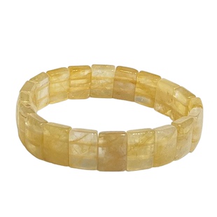 天然黄胶花手排手链女款时尚小清新简约水晶手串手牌饰品礼物百搭