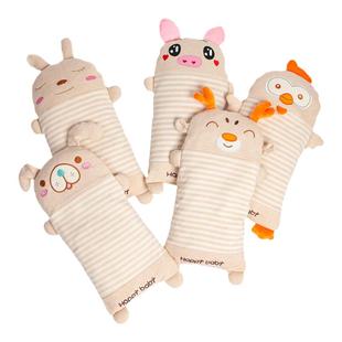 荞麦枕头纯彩棉儿童荞麦皮枕芯护颈幼儿园宝宝婴儿午睡专用枕秋冬