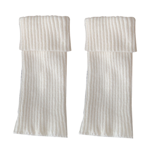 羊毛袜套袜子女秋冬保暖显瘦针织堆堆袜日系Y2K配雪地靴JK小腿袜