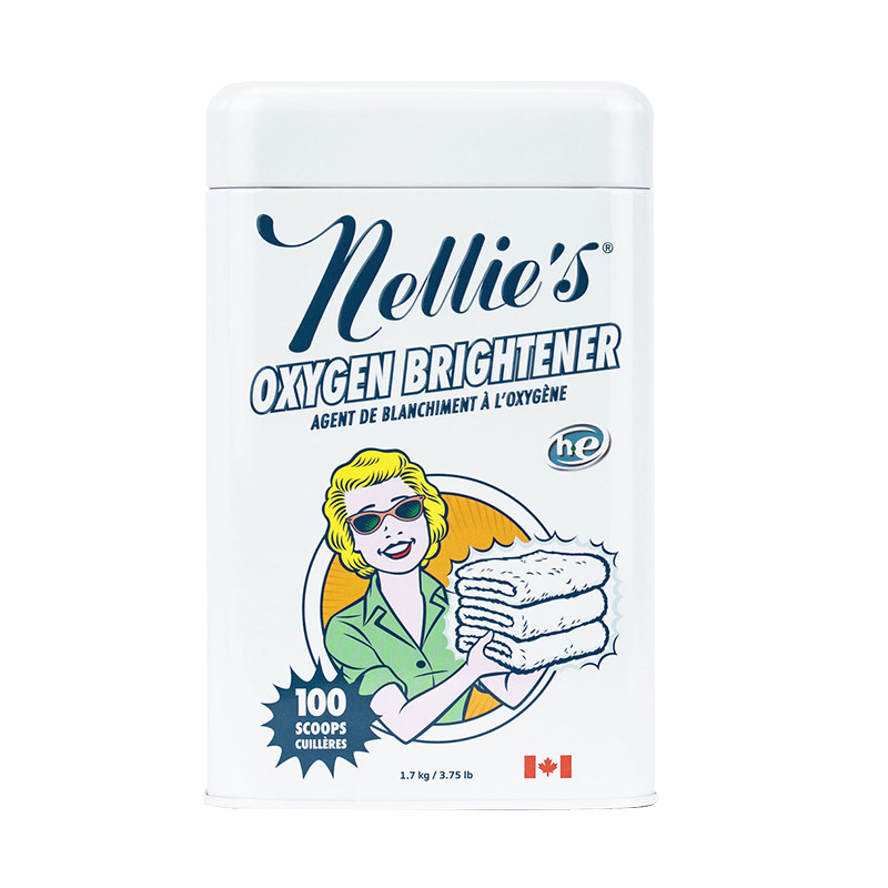 Nellies活氧亮白洁净粉 祛黄增鲜去污渍抑菌除菌洗衣液皂粉爆炸盐