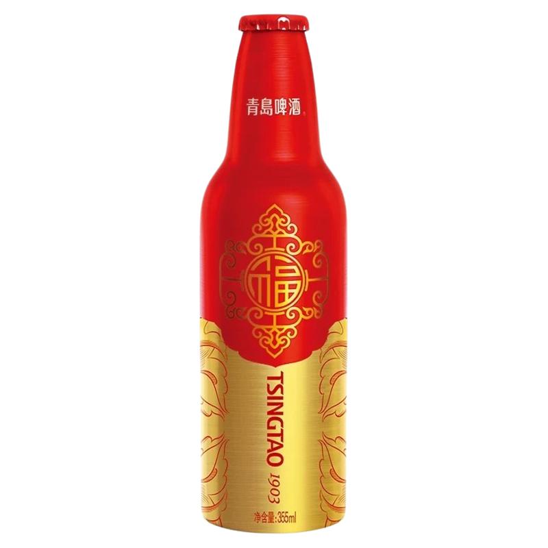 青岛啤酒鸿运当头355ml*12瓶