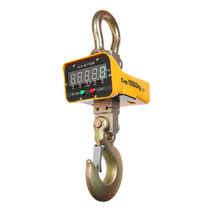 行车称电子吊秤10t1t2t5t吊磅1吨电子吊钩秤无线打印称耐高温吊称