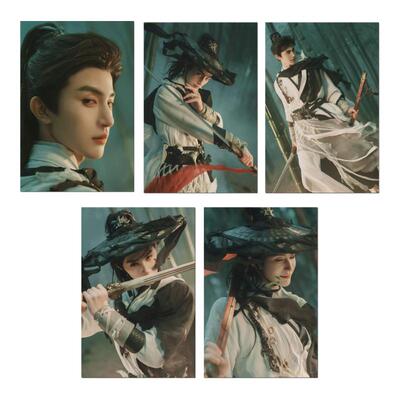 32张演员张翅高清卡片10X15cm