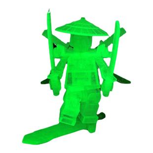 夜光超可动剑客乐高人仔小人积木幻影忍者吴大师武器模型手办玩具