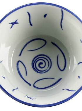 大埔馨明园青花瓷手绘复古斗碗