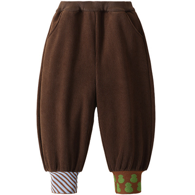 MQDmini儿童冬季加绒裤子