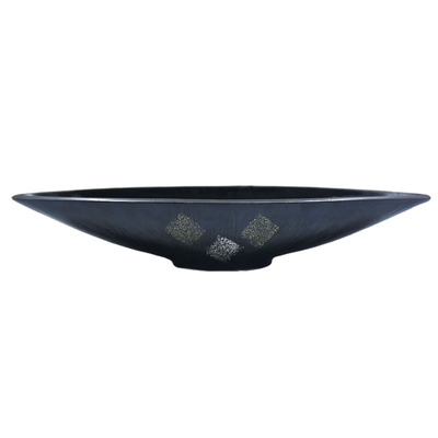 进口船型大号花器陶瓷自由插花