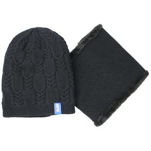 帽子男款秋冬帽子男士2025新款堆堆帽加厚针织帽子围脖冷帽毛线帽