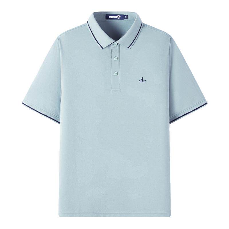 [凉感]Navigare意大利小帆船夏季冰丝休闲Polo衫男短袖翻领t恤