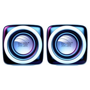 索爱音响电脑音箱有线迷你小型USB多媒体笔记本电脑台式机低音炮