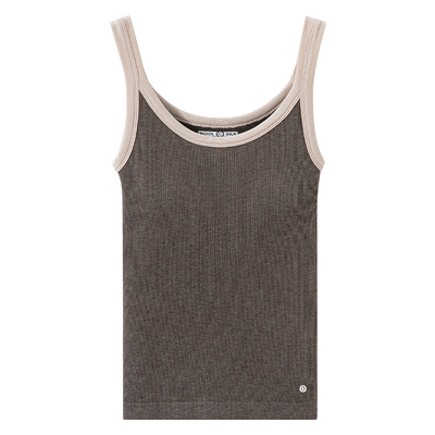 有内保暖内衣女士背心加厚加绒绵羊毛带胸垫圆领秋冬季新款打底衫