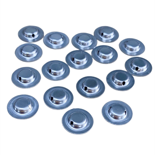 18650锂电池平头改尖头盖帽正极点焊尖头帽拆机电池帽3.0MM高度