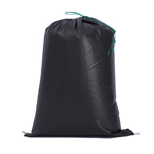 黑色防汛防洪抗老化编织袋蛇皮袋子专用沙袋防晒加厚尼龙麻袋定制