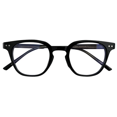 gm黑框眼镜女素颜圆脸显瘦