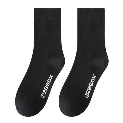 袜子男士棉袜吸汗防臭中筒袜长袜