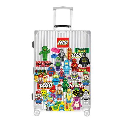 卡通人物笔记本行李箱电脑贴画