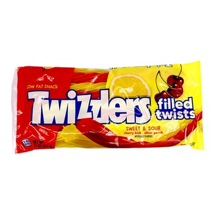 美国进口网红多滋乐草莓彩色水果味扭扭糖Twizzers詹姆斯同款袋装