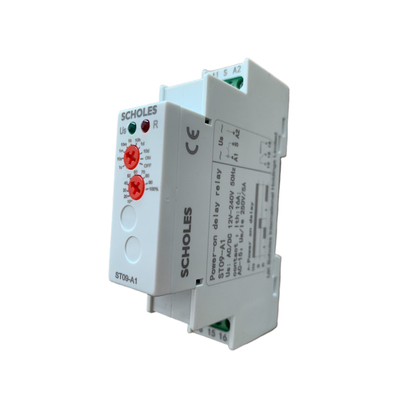 SCHOLES时间继电器通电延时18mm